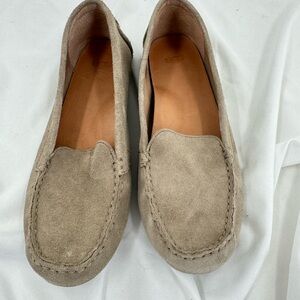 Ugg Beige Suede Moccasins